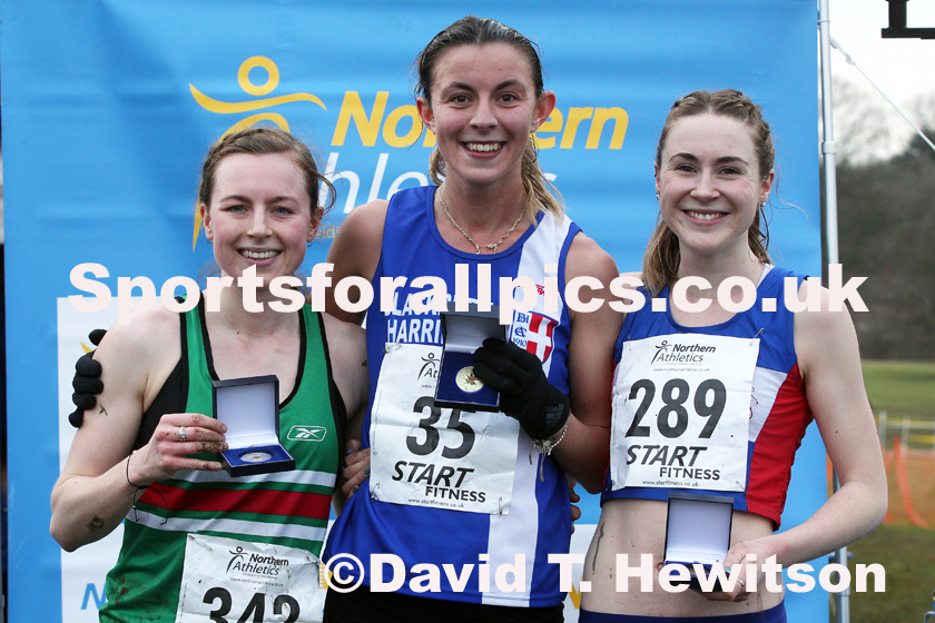 Senior womens Northern Cross Country Champs., Camp Hill Estate, Kirklington.  Photo: David T. Hewitson/Sports for All Pics